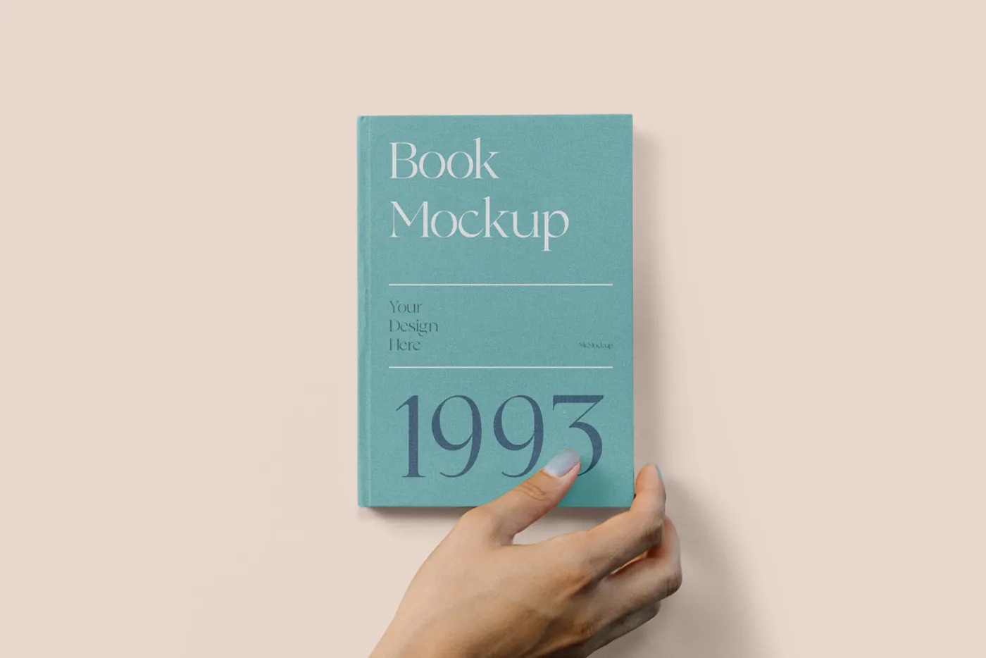 El Mockup ile Sert Kapak Kitabı - Mr.Mockup | 