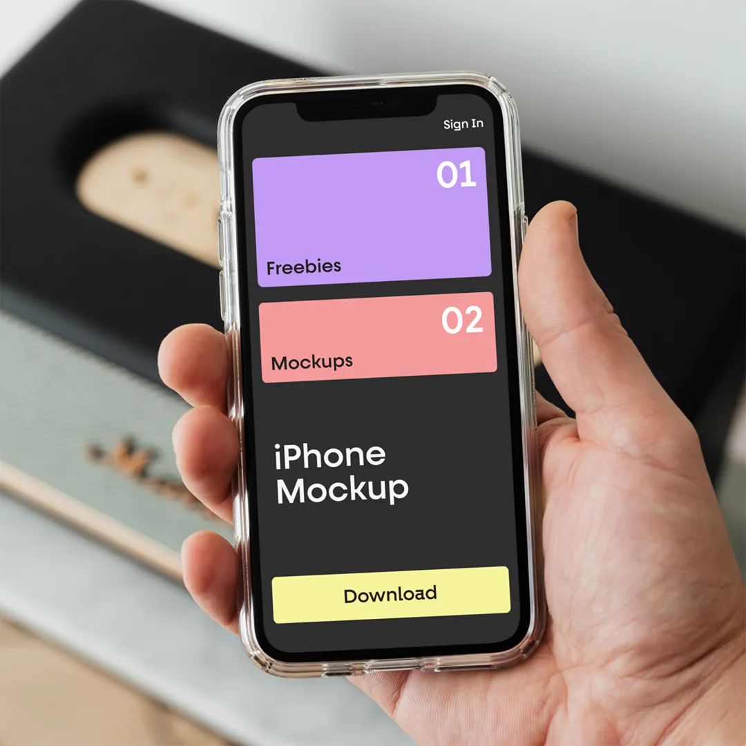 Mockup durumunda iPhone - Mr.Mockup | 