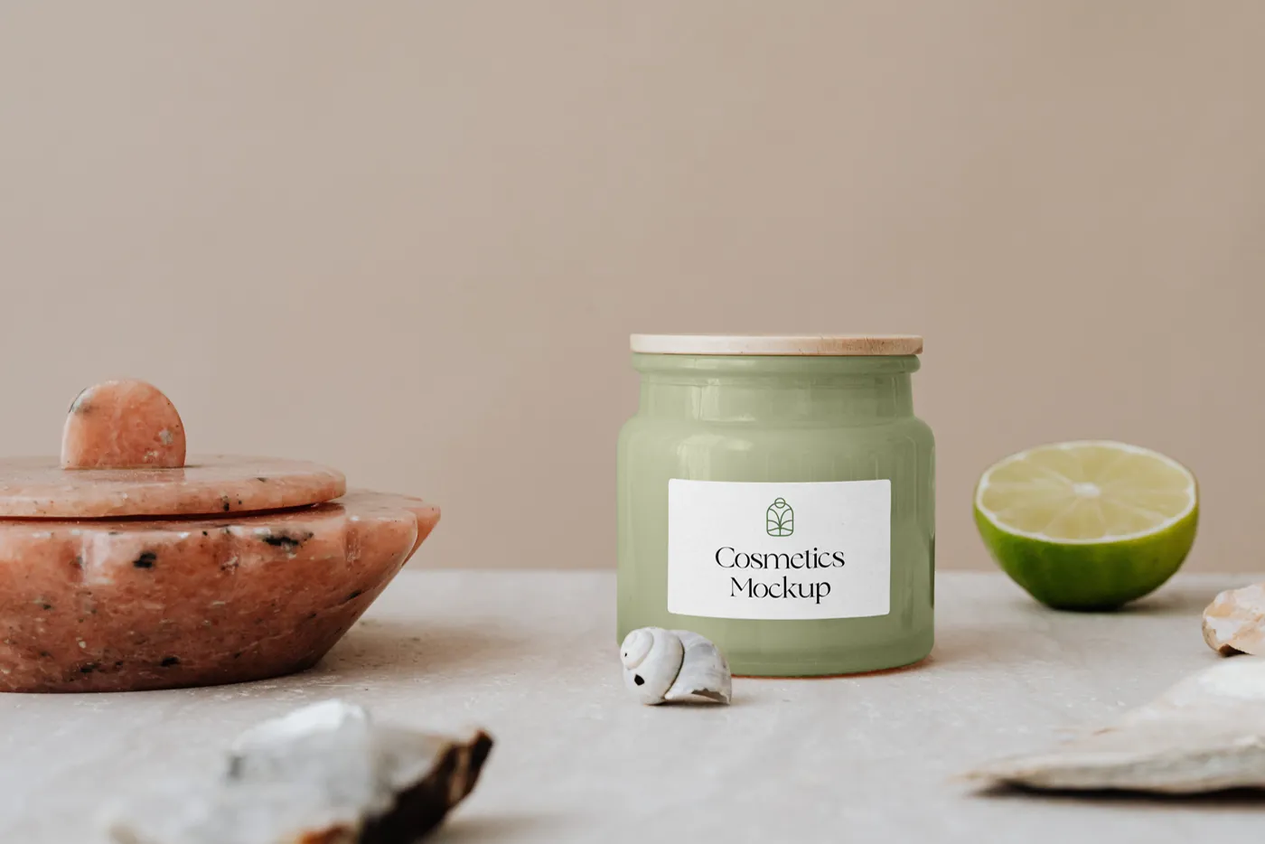 Jar PSD Mockup - Mr.Mockup | 
