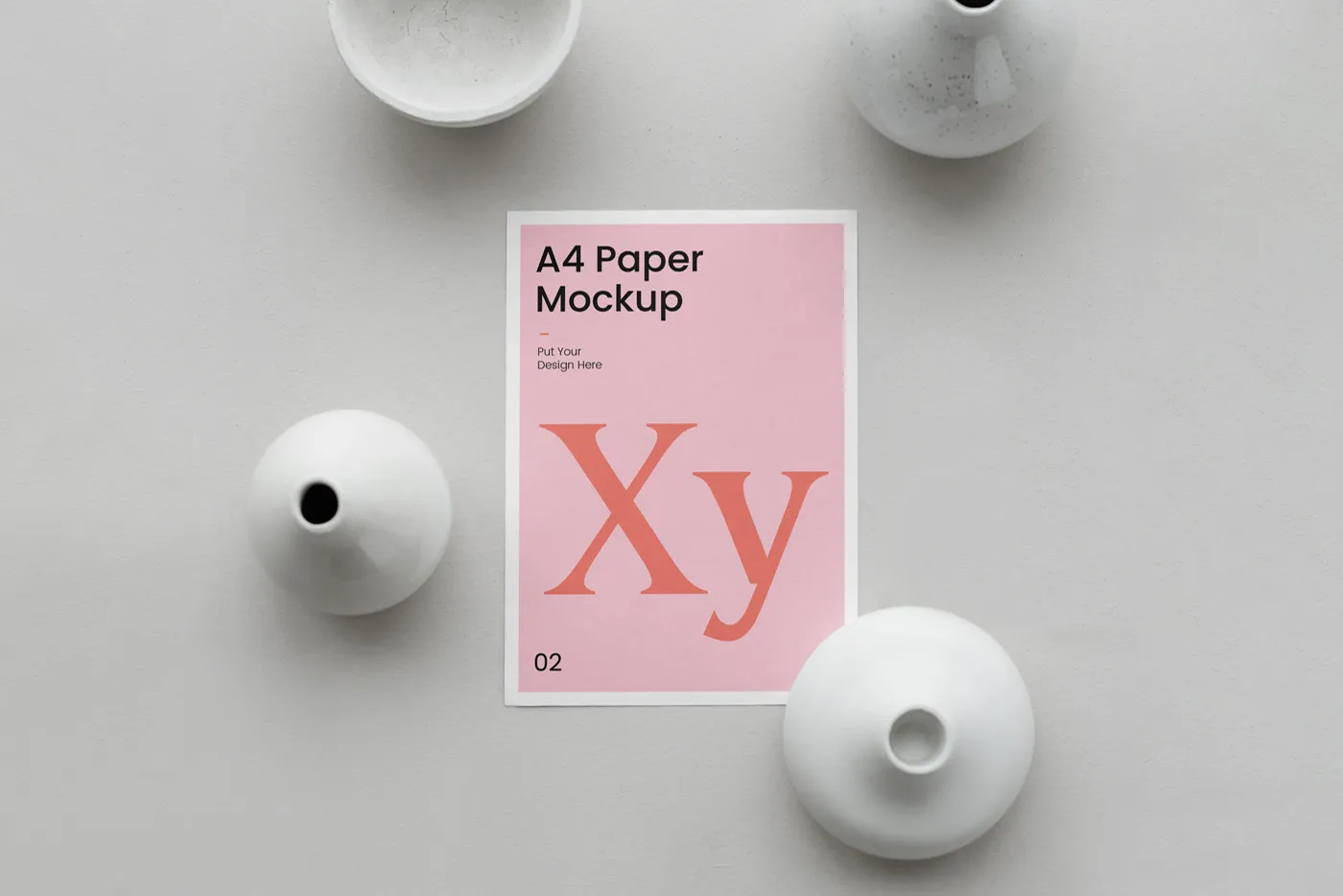 A4 Kağıt Mockup - Mr.Mockup | 
