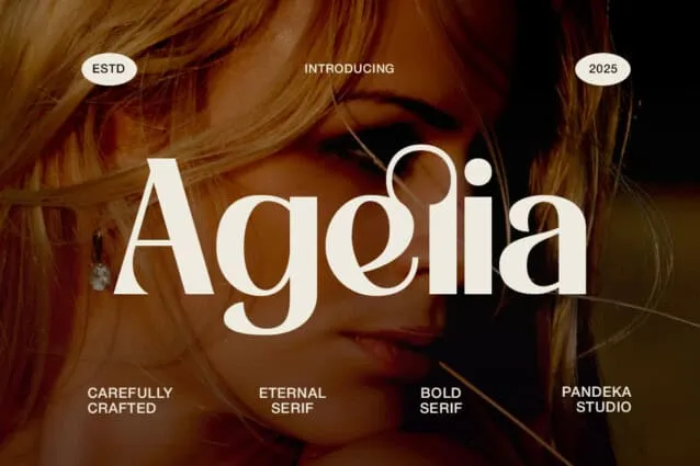 Agelia Font - Ücretsiz yazı tipini indirin