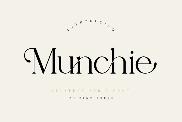 Munchie Font - Ücretsiz yazı tipini indirin
