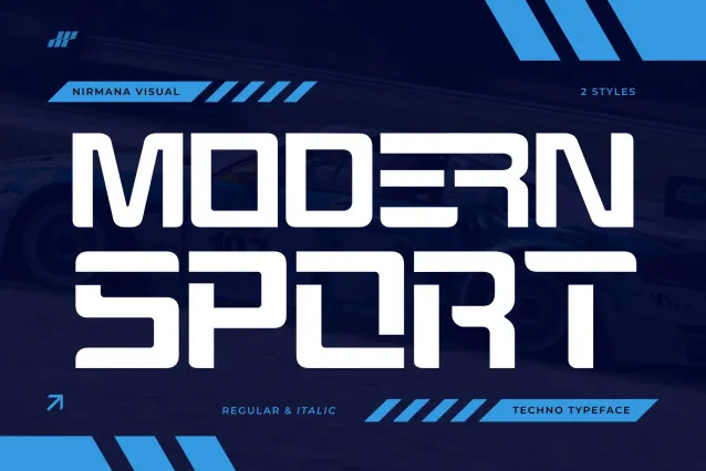Modern Spor Yazı Tipi - Ücretsiz yazı tipini indirin
