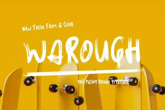 Warough Font - Ücretsiz yazı tipini indirin