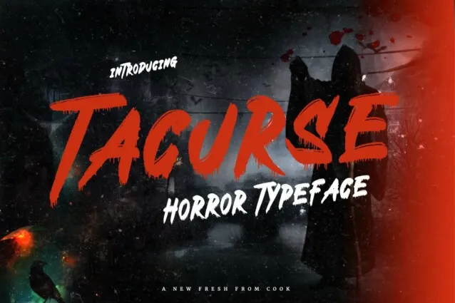 Tacurse yazı tipi - Ücretsiz yazı tipini indirin