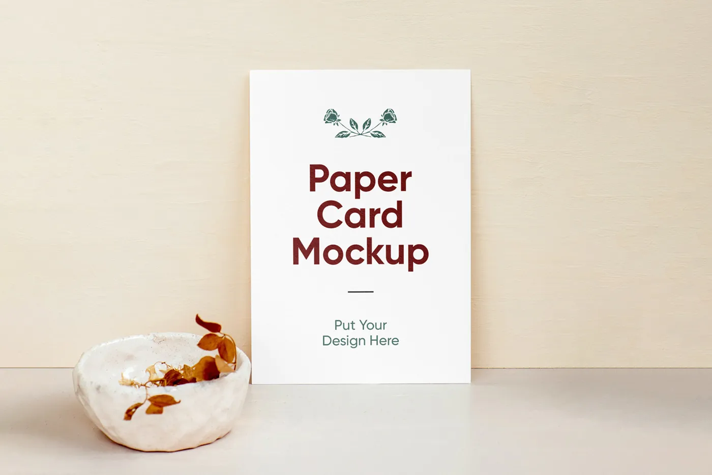 A4 Kağıt PSD Mockup - Mr.Mockup | 