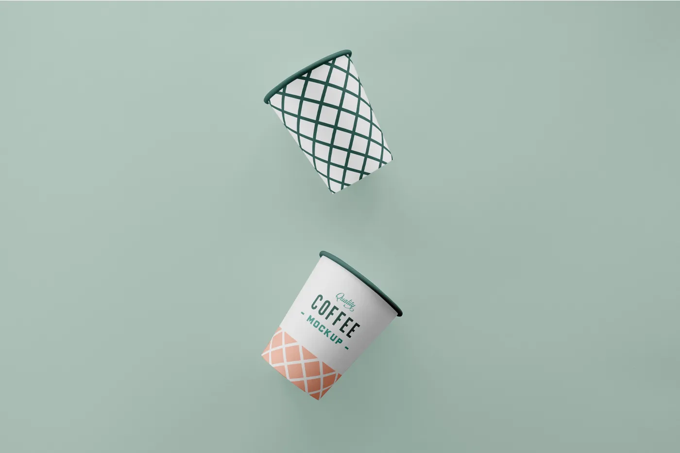 Basit Kahve Kupası Mockup - Mr.Mockup | 