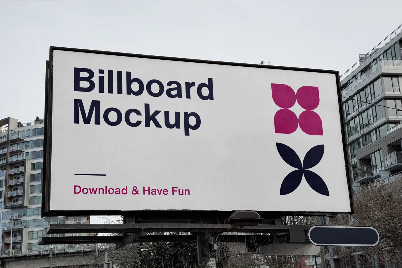 Şehir Billboard PSD Mockup - Mr.Mockup | 