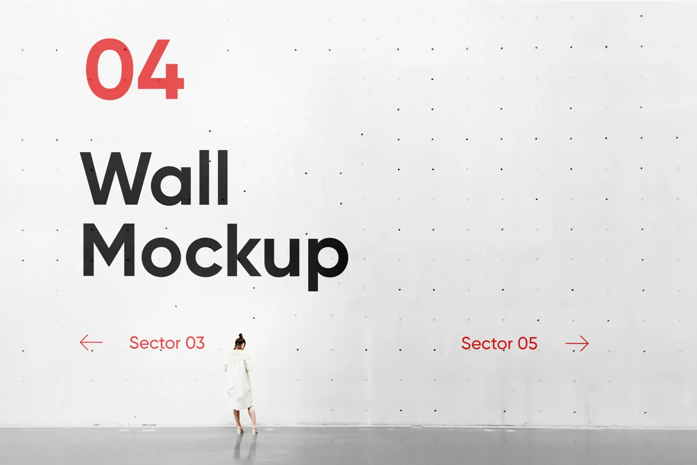 Beton Duvar PSD Mockup - Mr.Mockup | 
