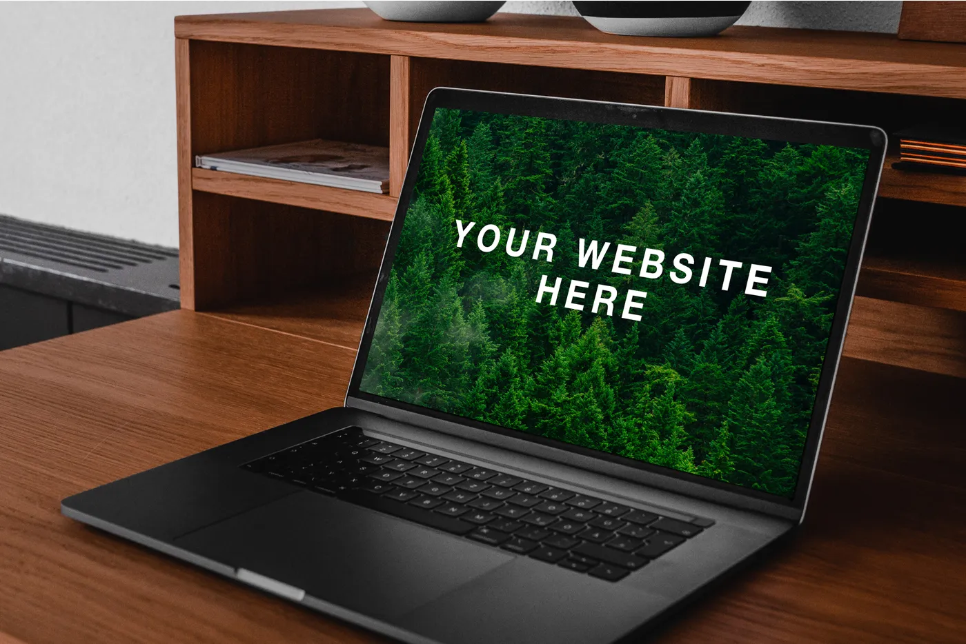 Gerçekçi MacBook Pro Mockup - Mr.Mockup | 