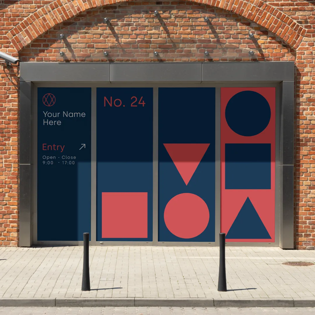 Pencere İşareti PSD Mockup - Mr.Mockup | 