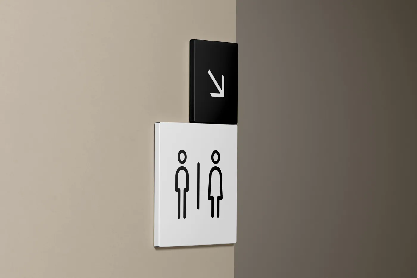 Wayfinding Square Mockup - Mr.Mockup | 
