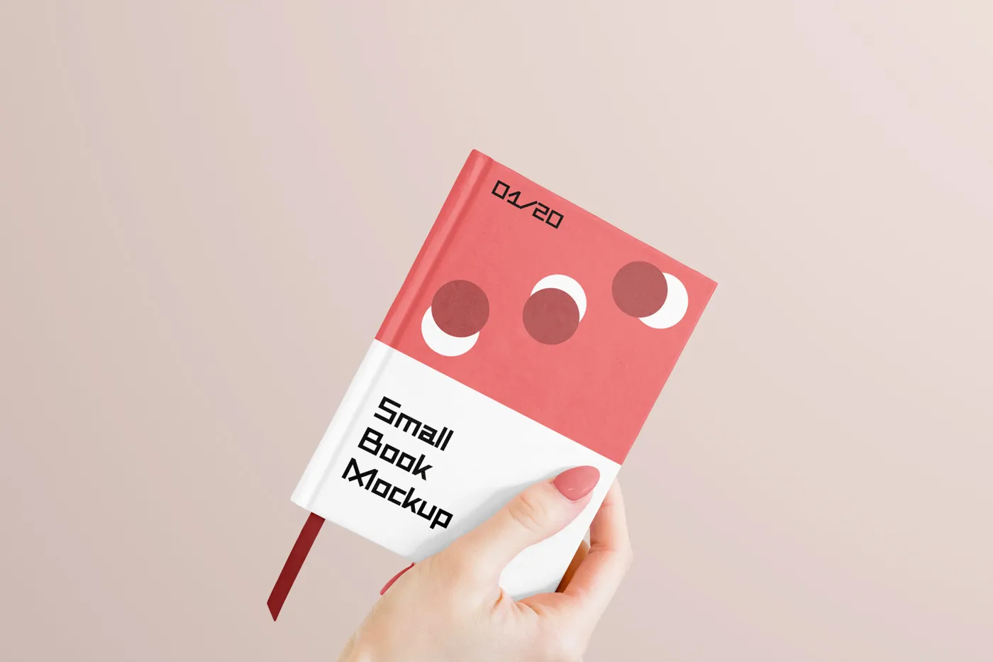 Küçük Kitap Mockup - Mr.Mockup | 