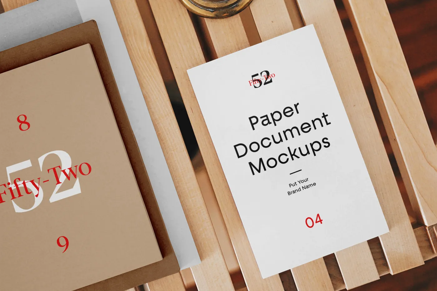 Kağıt Belge Maketleri - Mr.Mockup | 