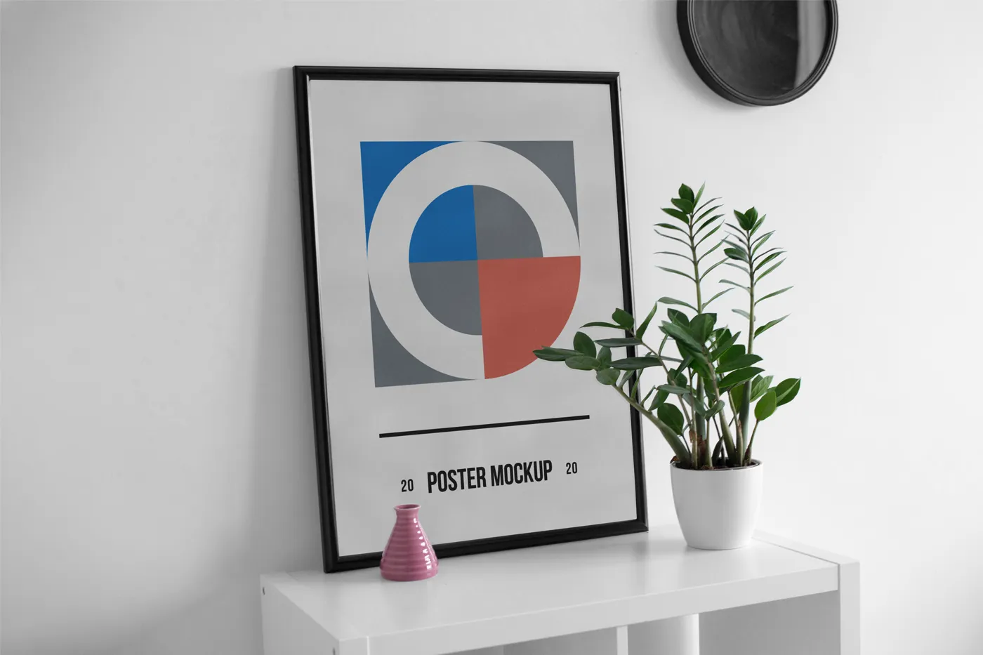 Poster masa PSD Mockup - Mr.Mockup | 