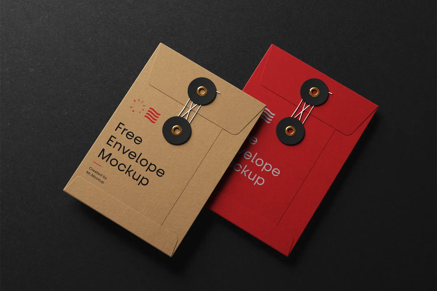 Dize zarfı Mockups - Mr.Mockup | 