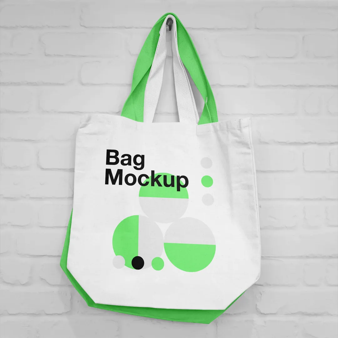 Asma tuval çantası Mockup - Mr.Mockup | 