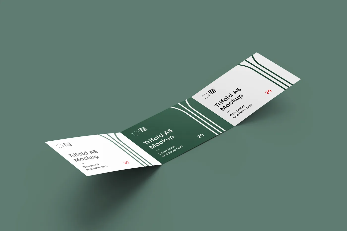 Peyzaj Broşür Mockup - Mr.Mockup | 