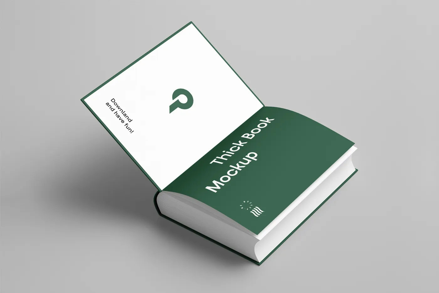 Açık Kitap Mockup - Mr.Mockup | 