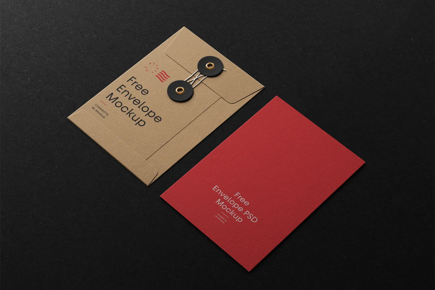 String Mockups ile Zarf - Mr.Mockup | 