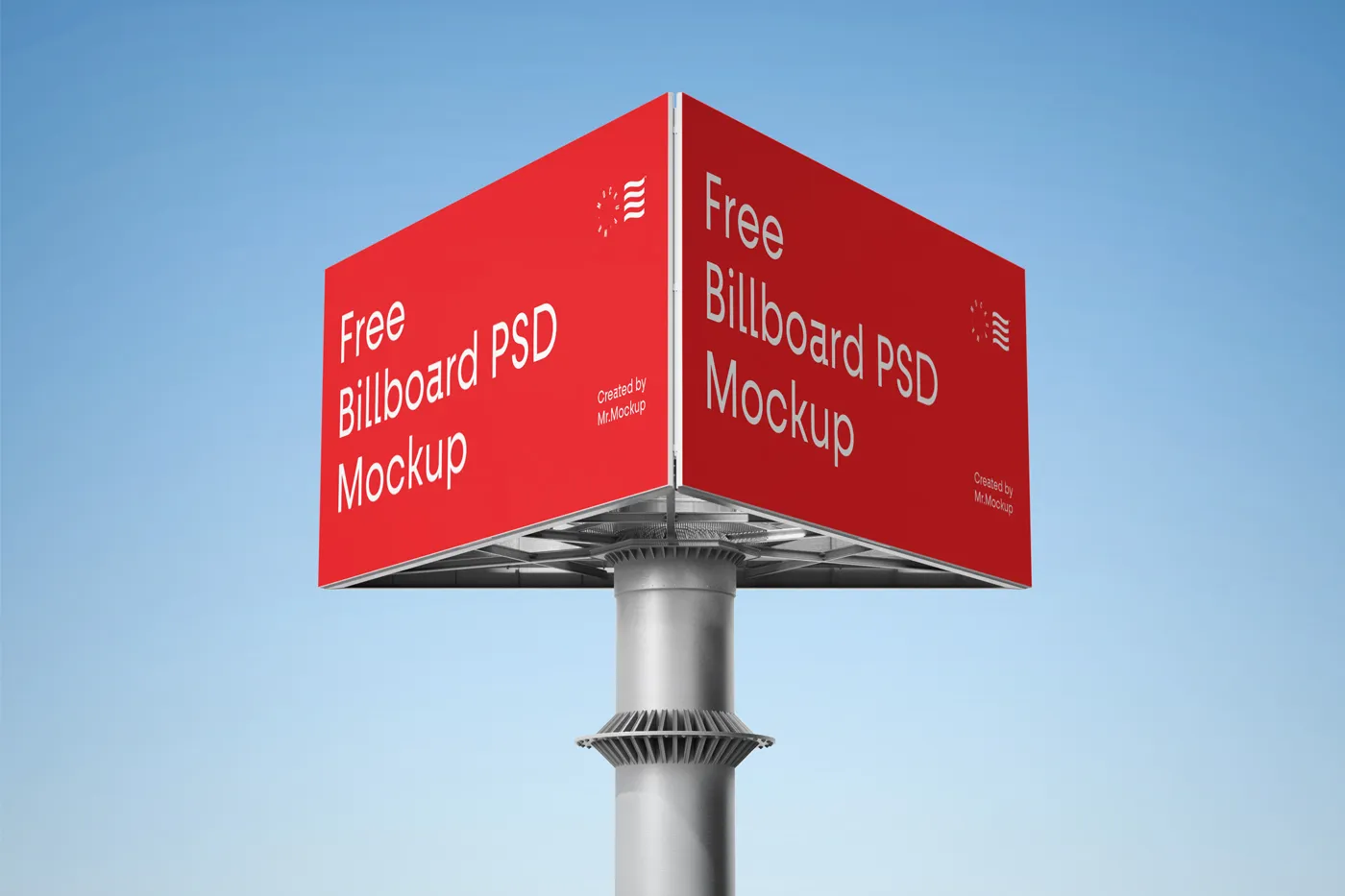 Üçlü Billboard Mockup - Mr.Mockup | 