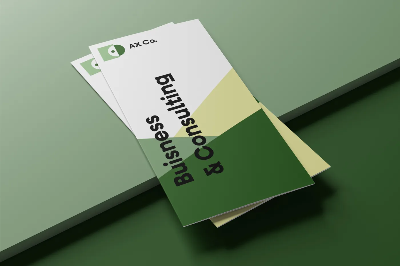 Trifold Broşür Maketler - Mr.Mockup | 