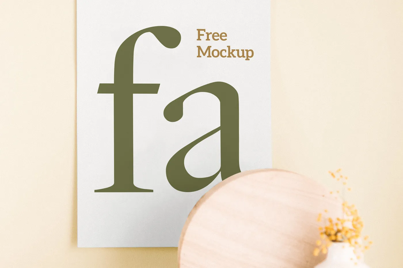 Klipsli Poster Mockup - Mr.Mockup | 