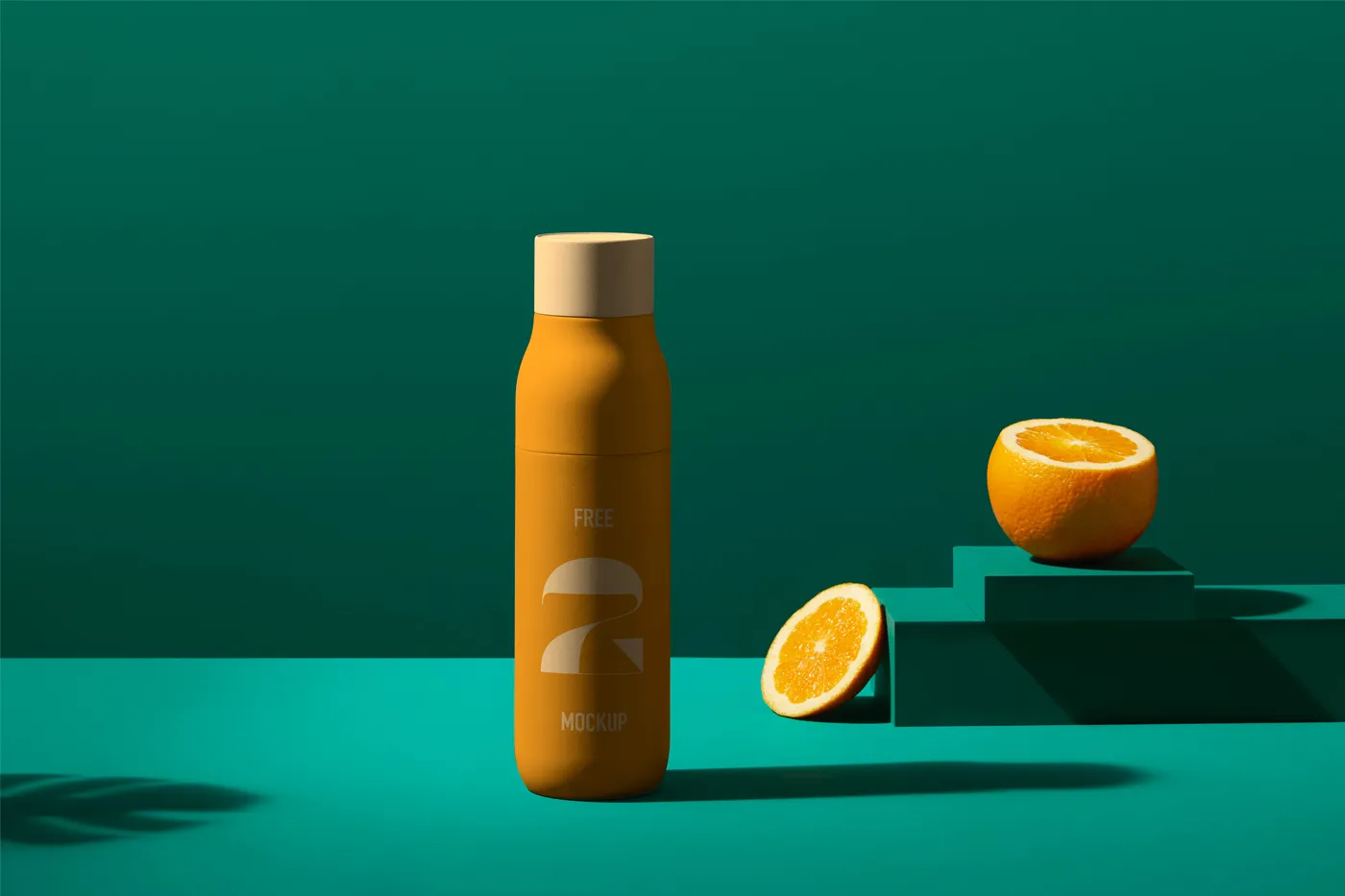 Meyve suyu şişesi PSD Mockup - Mr.Mockup | 