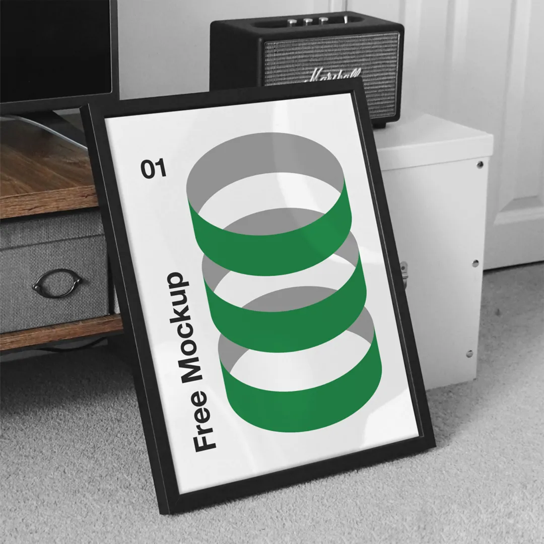 Çerçeve PSD Mockup - Mr.Mockup | 
