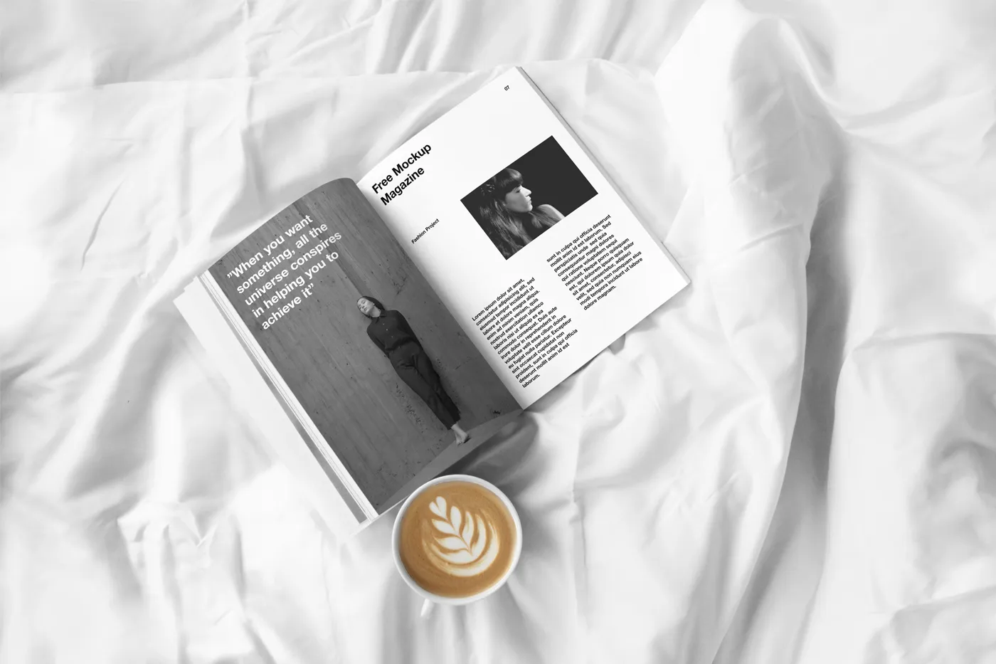 Open Magazine Mockup - Mr.Mockup | 