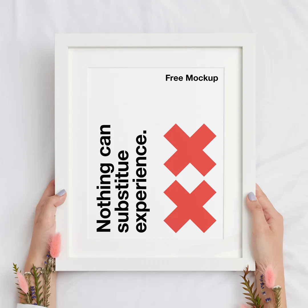 Çerçeve Poster Mockup - Mr.Mockup | 