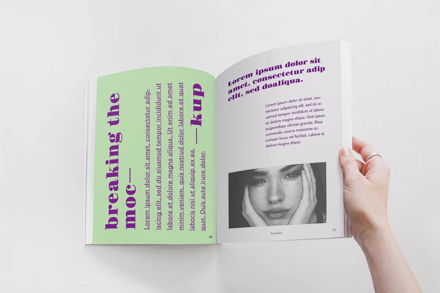 Dergi PSD Mockup - Mr.Mockup | 