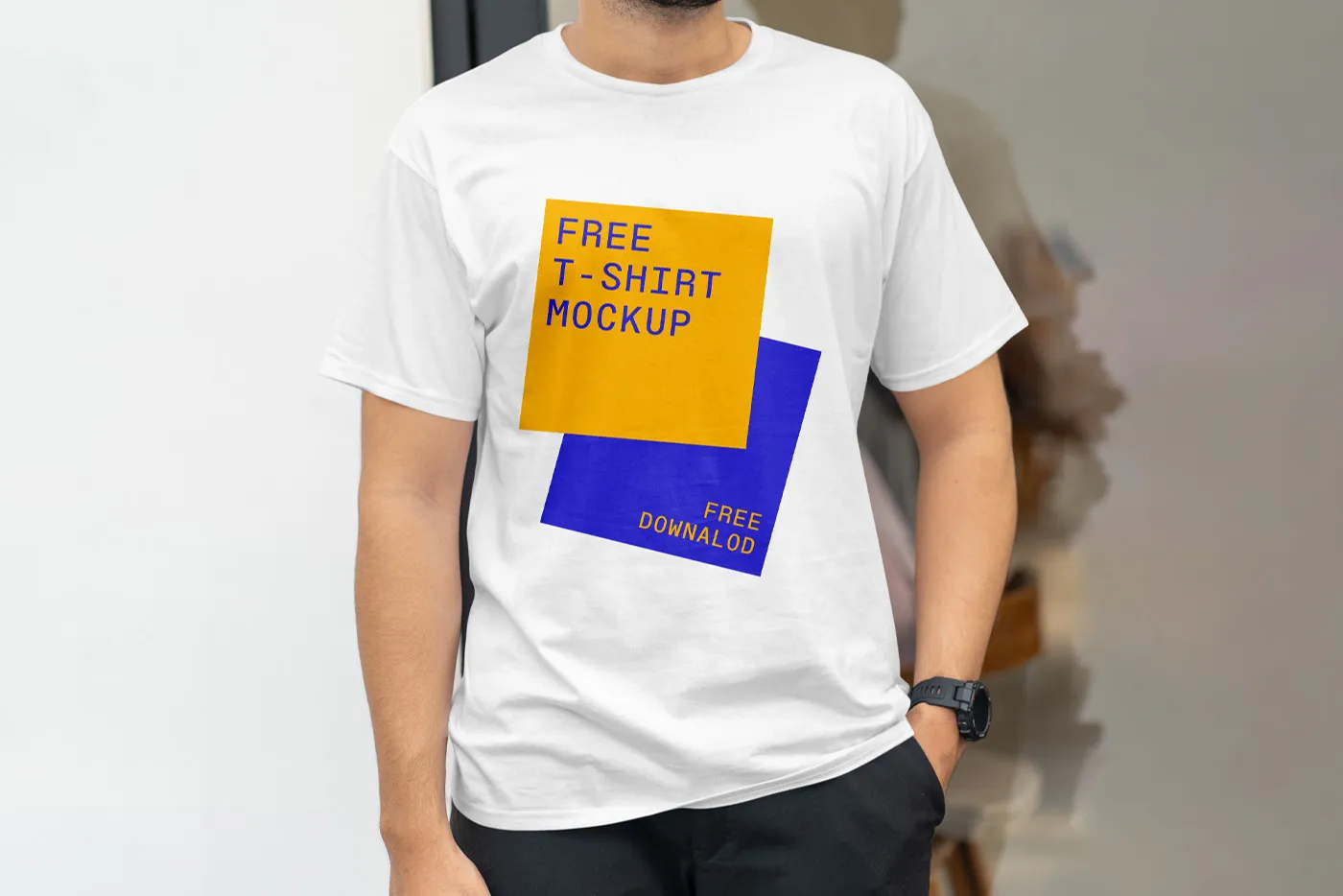 Ücretsiz T-Shirt Mockups-Mr.Mockup | 