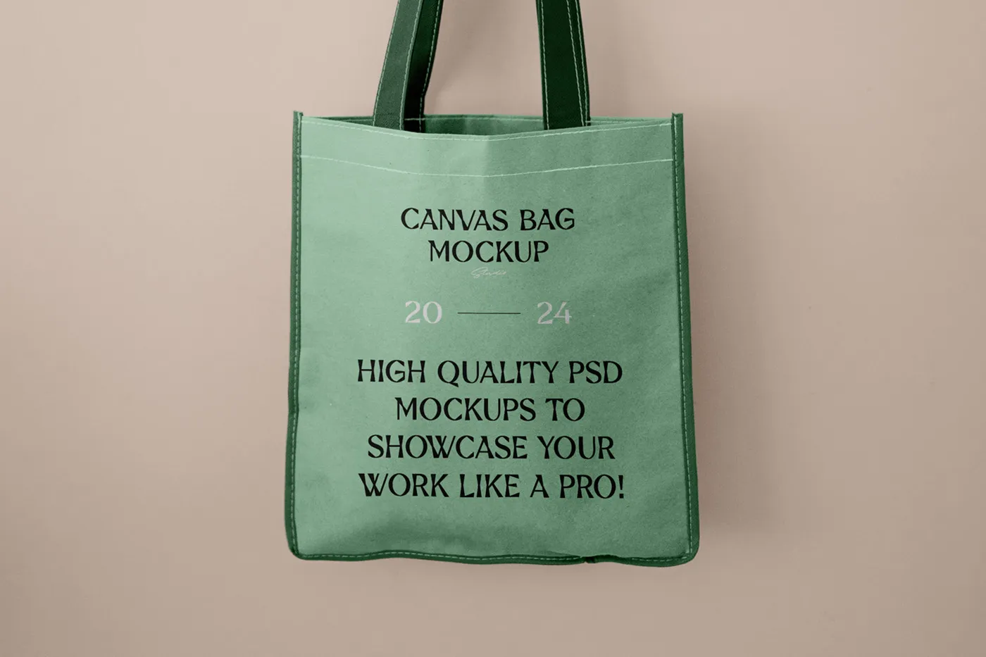 Ücretsiz Alışveriş Tuval Çantası Mockup - Mr.Mockup
