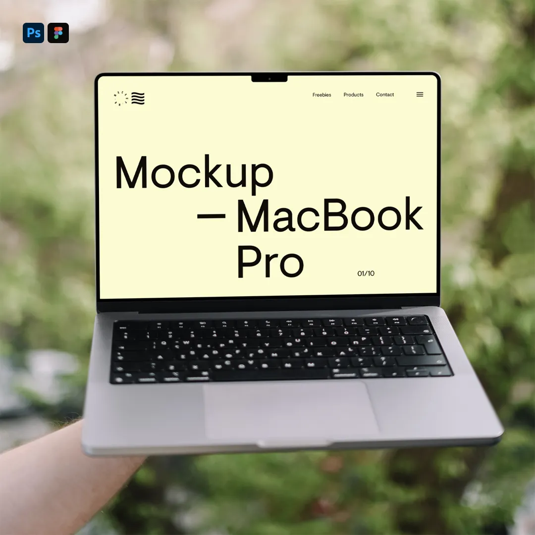 MacBook Pro Mockup - Mr.Mockup