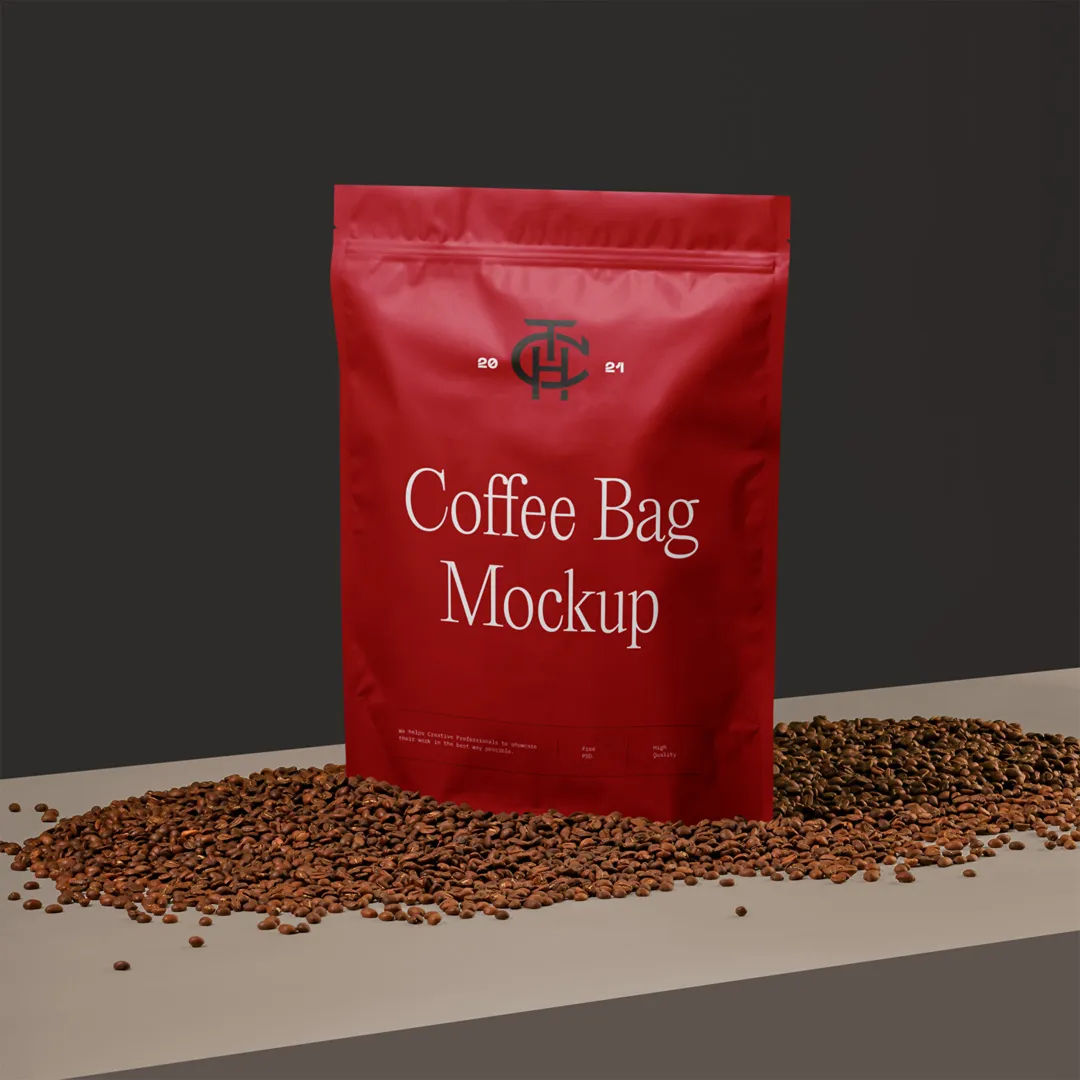 Ücretsiz Kahve Çantası Mockup - Mr.Mockup