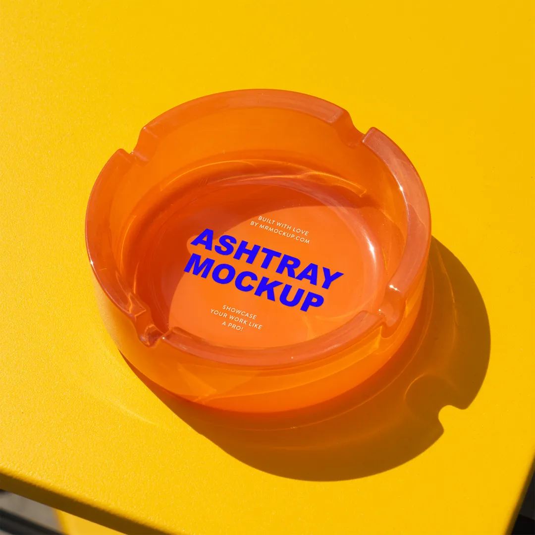 Ücretsiz Kültray Mockup - Mr.Mockup