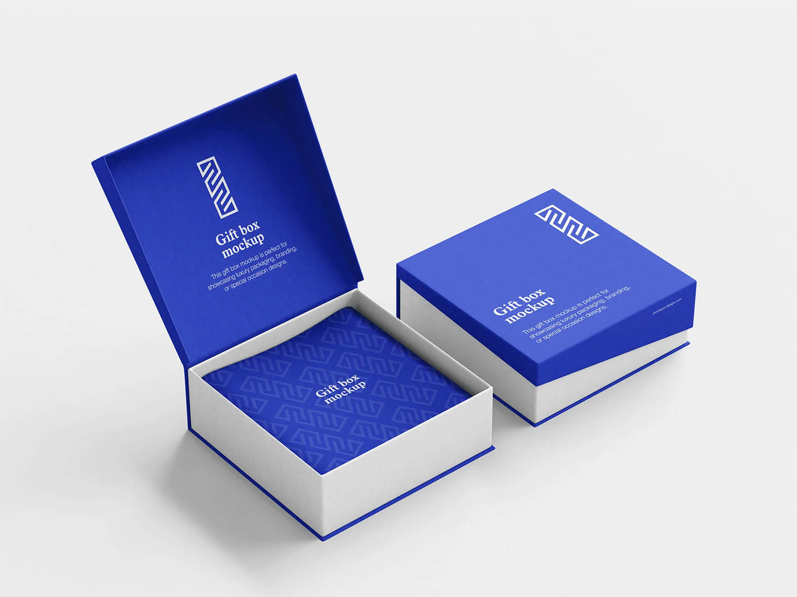 Ücretsiz zarif mücevher kutusu Mockup | 