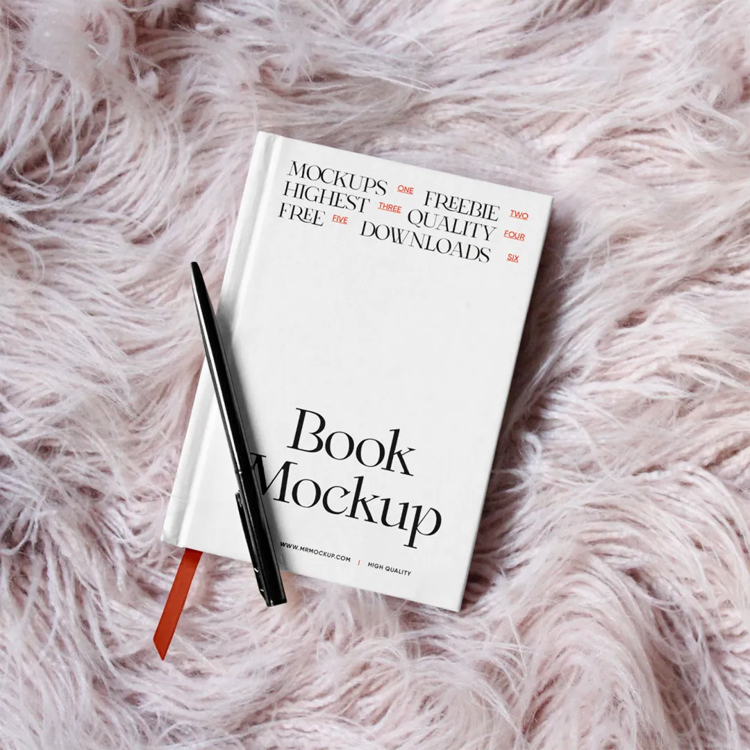 Pen Mockup ile Kitap - Mr.Mockup