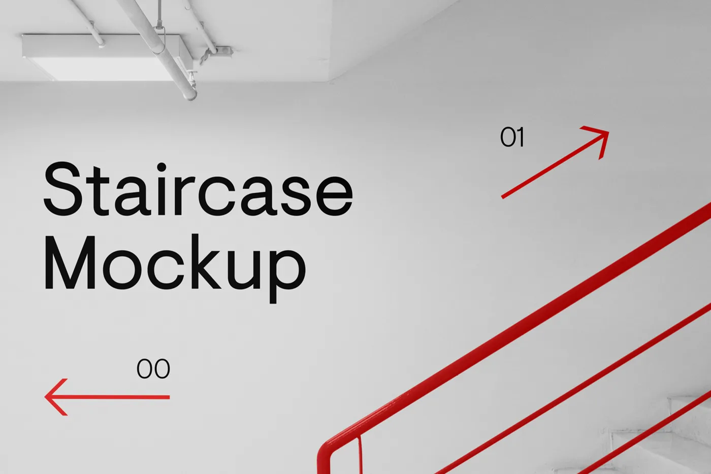 Bina Merdiven Mockup - Mr.Mockup