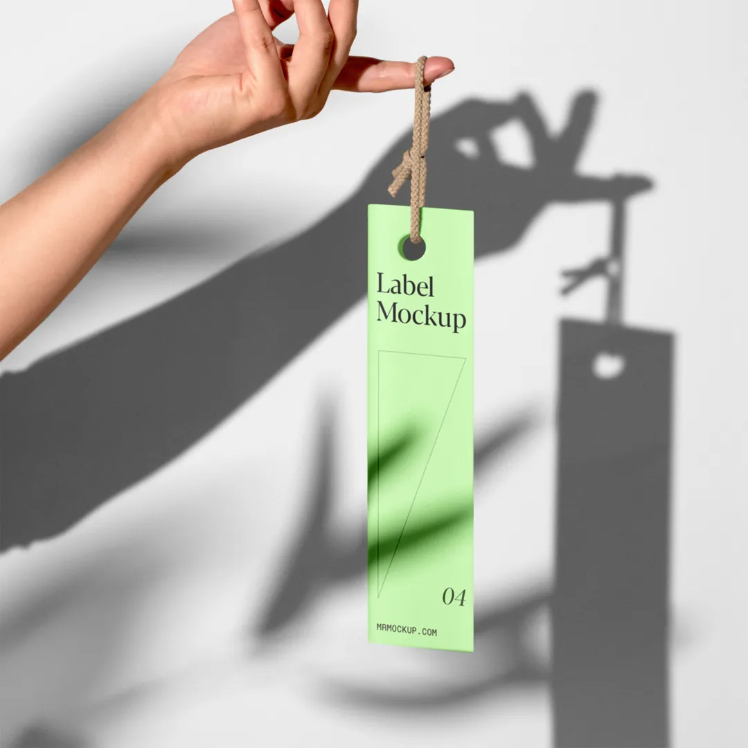 El Mockup ile Etiket - Mr.Mockup