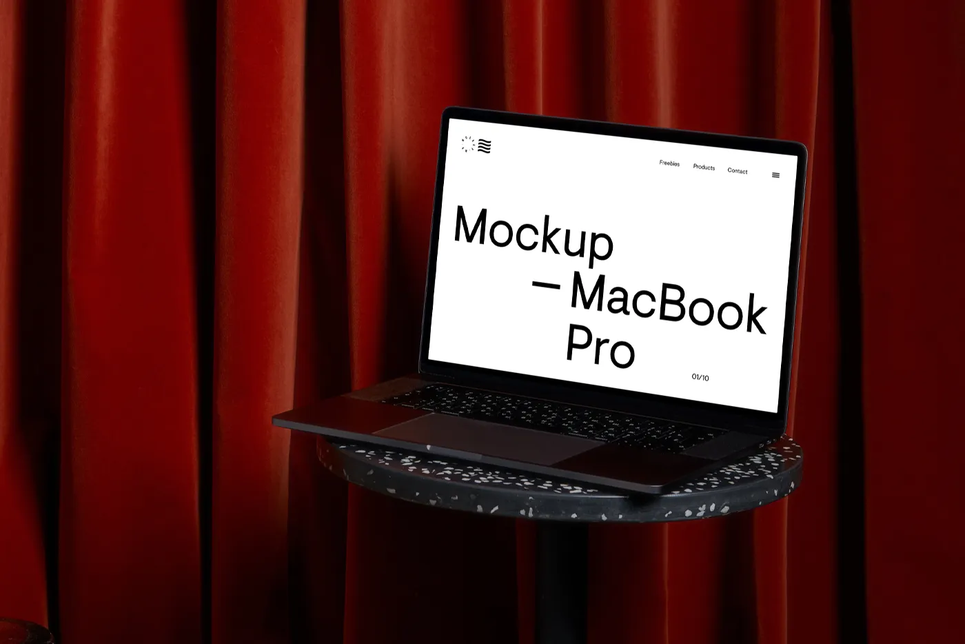 MacBook Pro Mockup Sehpa - Mr.Mockup
