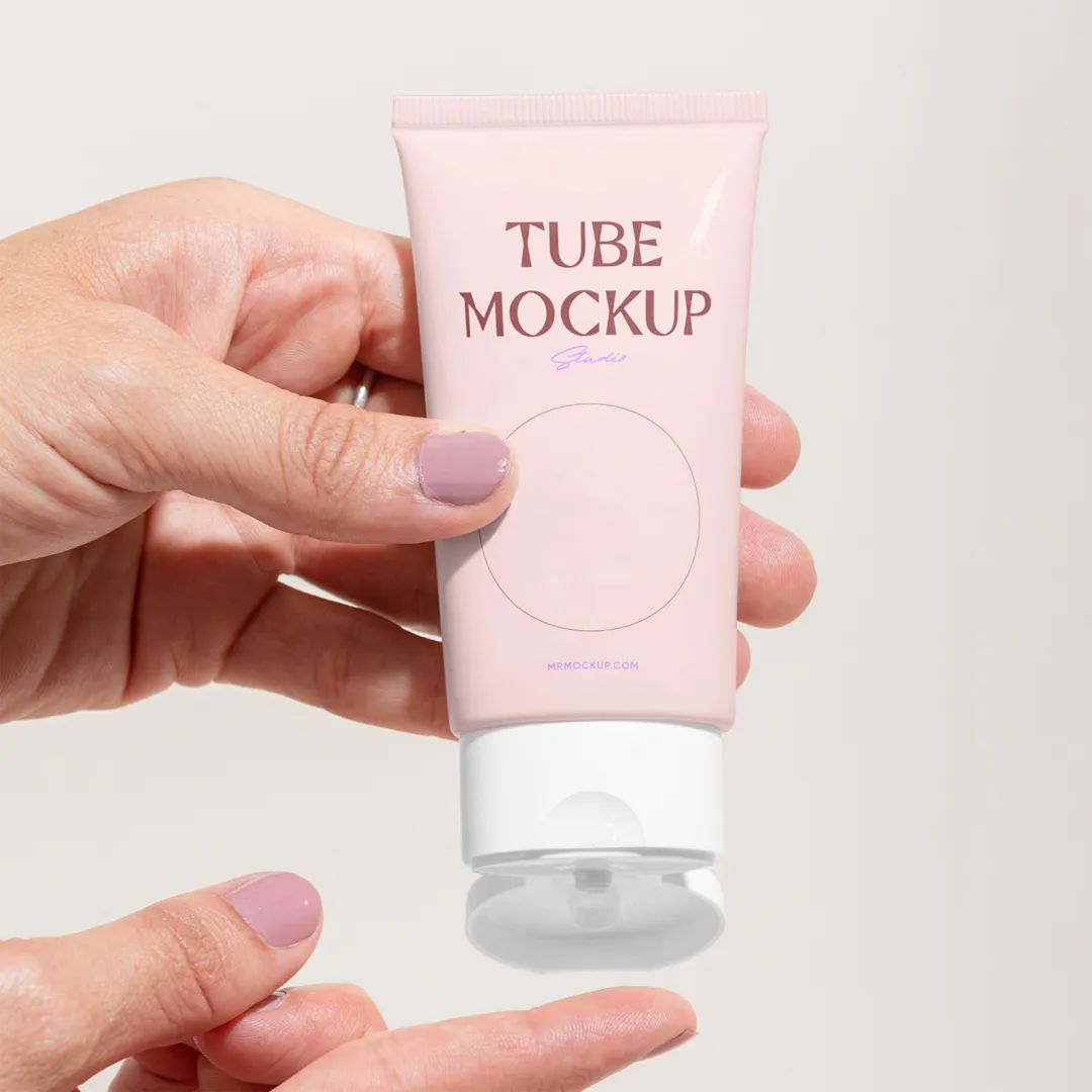 Güzellik Tüpü PSD Mockup - Mr.Mockup