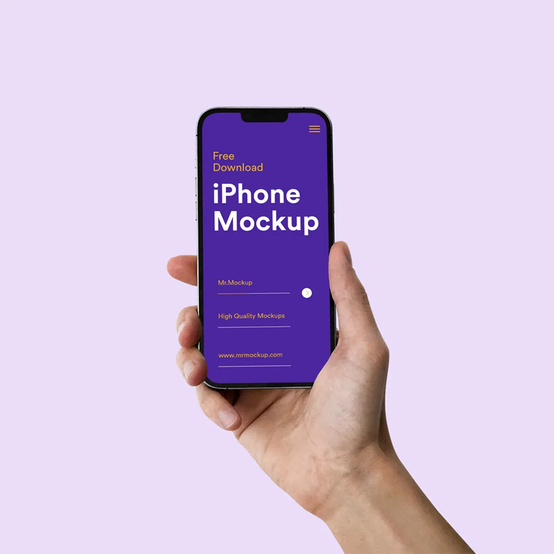 El tutma iPhone Mockup - Mr.Mockup