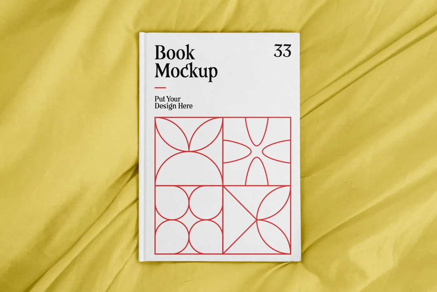 A4 sert kapak Mockup - Mr.Mockup | 