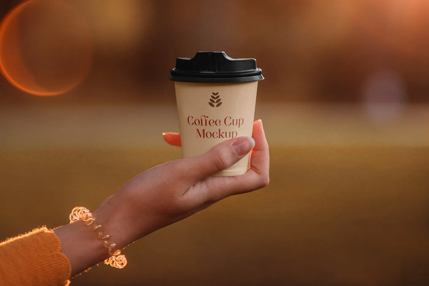Küçük Kahve Kupası PSD Mockup - Mr.Mockup | 