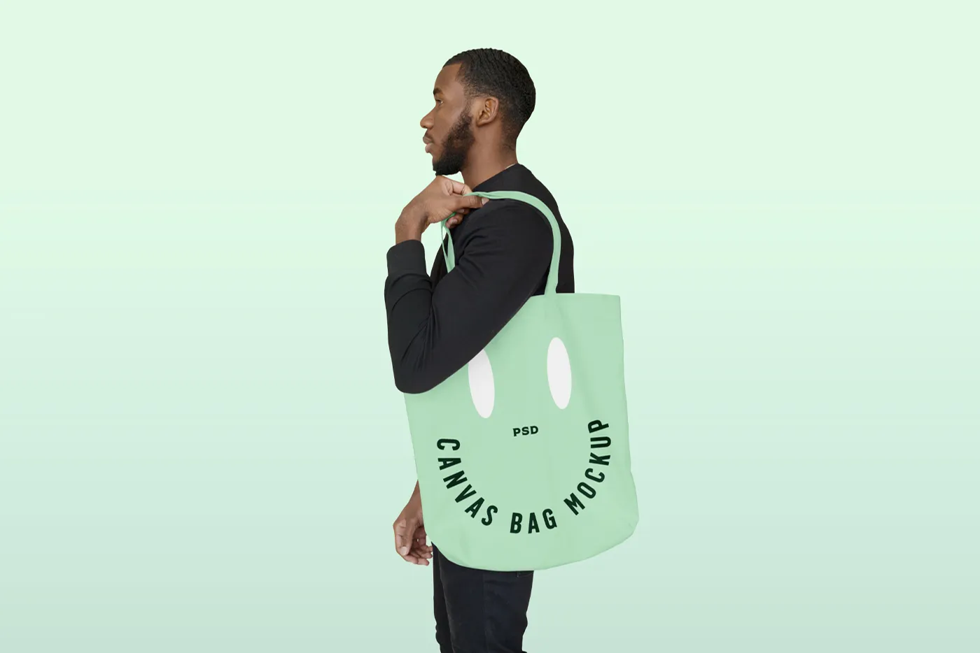 Tuval çantası Mockup - Mr.Mockup | 