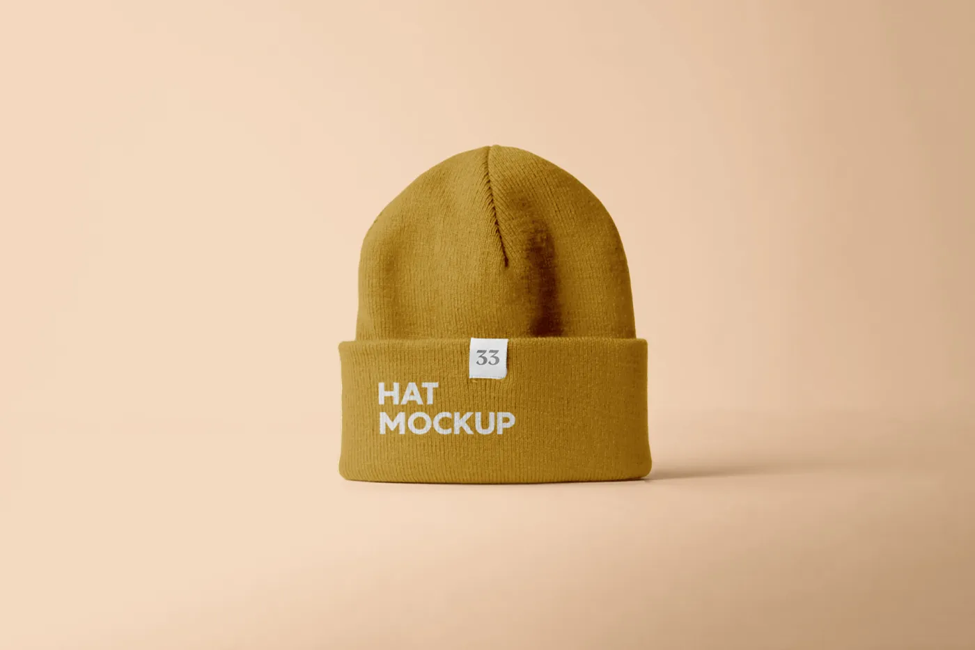 Kış Şapkası Mockup - Mr.Mockup | 