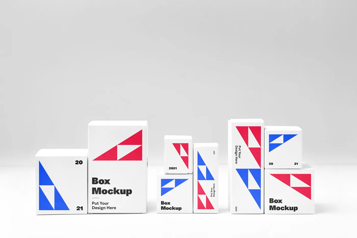 Kutu Seti Mockup - Mr.Mockup | 
