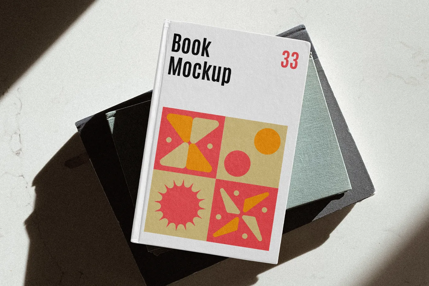 Kitap Ciltli PSD Mockup - Mr.Mockup | 